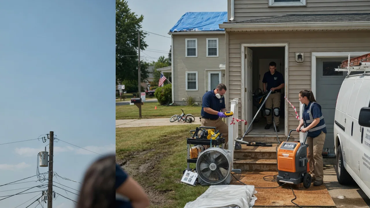 Water Damage Repair in Melcher Dallas, IA near me